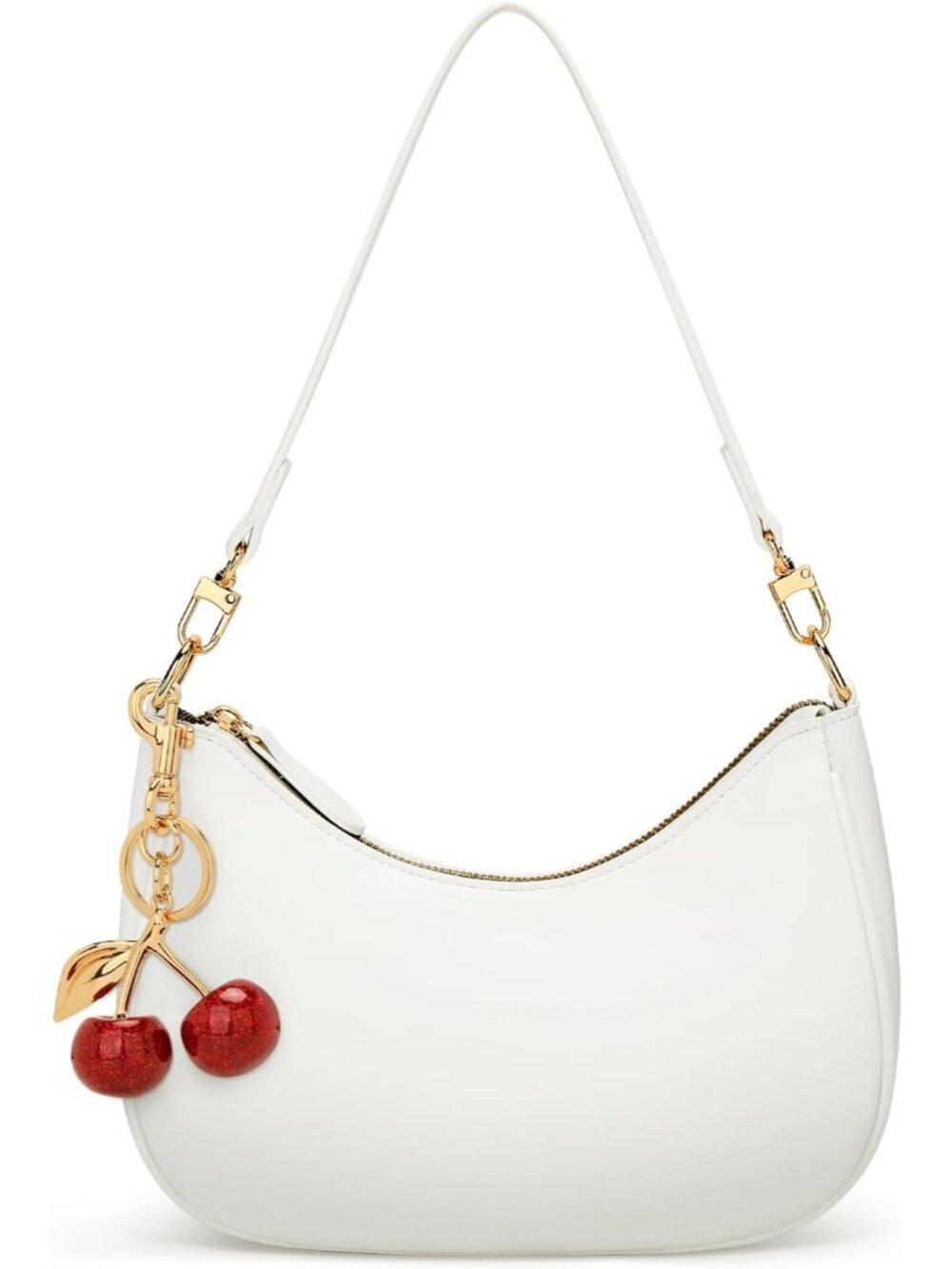 Women's Bag white Cute Hobo Shoulder Handbags Retro Clutch Stylish Purse - Picture 2 of 7